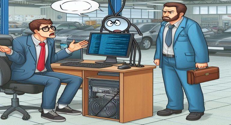 Funny Joke ‣ Computer Logic: An IT Guy's Car Fix – Asyoli