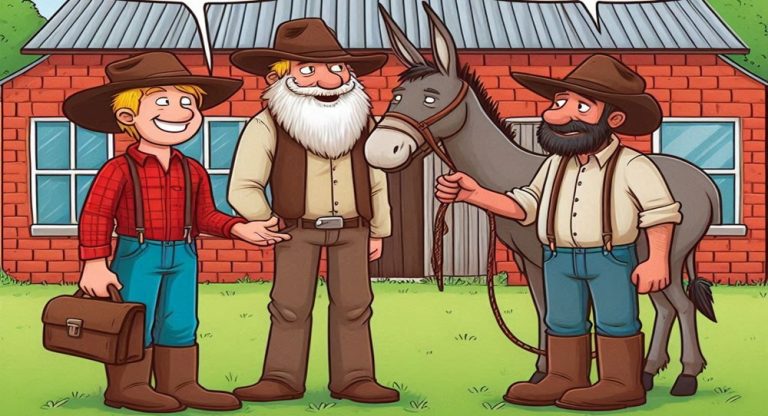 Funny Joke ‣ The Great Donkey Raffle – Asyoli